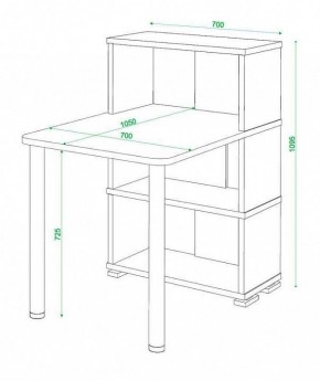 Стол компьютерный Домино СБ-10М3 в Белоярском - beloyarskiy.mebel24.online | фото 4