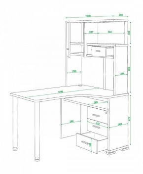 Стол компьютерный Домино СР-130 в Белоярском - beloyarskiy.mebel24.online | фото 5