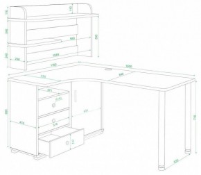 Стол компьютерный Домино СР-165М в Белоярском - beloyarskiy.mebel24.online | фото 5