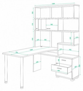 Стол компьютерный Домино СР-420/150 в Белоярском - beloyarskiy.mebel24.online | фото 2