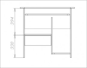 Стол компьютерный КСТ-10.1 в Белоярском - beloyarskiy.mebel24.online | фото 3