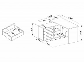 Стол компьютерный КСТ-109Л в Белоярском - beloyarskiy.mebel24.online | фото 4