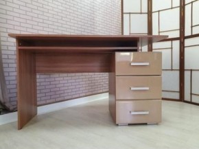 Стол компьютерный Симба Ясень шимо-Кофе с молоком в Белоярском - beloyarskiy.mebel24.online | фото 2