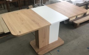 Стол NEXT 110 Дуб Артисан/ Белый М-City в Белоярском - beloyarskiy.mebel24.online | фото 3