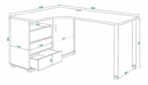 Стол письменный Домино СР-145СМ в Белоярском - beloyarskiy.mebel24.online | фото 5