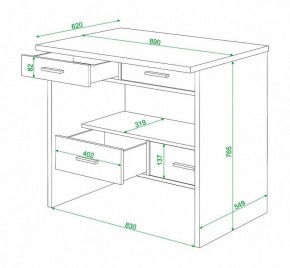 Стол письменный Живой дизайн СК-12 в Белоярском - beloyarskiy.mebel24.online | фото 2