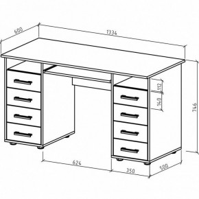 Стол письменный Остин в Белоярском - beloyarskiy.mebel24.online | фото 3