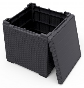 Стол с функцией хранения Виго (Vigo storage box) графит в Белоярском - beloyarskiy.mebel24.online | фото 3