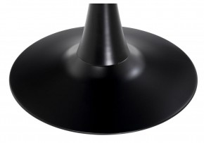 Стол стеклянный Tulip 90x74 black glass в Белоярском - beloyarskiy.mebel24.online | фото 3