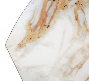 Стол TERAMO 135 GLOSS GRAND JADE SOLID CERAMIC, керамика, поворотн.механизм / Черный каркас, ®DISAUR в Белоярском - beloyarskiy.mebel24.online | фото 13