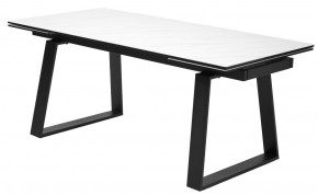 Стол VASTO 180 MARBLES KL-99 Белый мрамор матовый, итальянская керамика/ черный каркас, ®DISAUR в Белоярском - beloyarskiy.mebel24.online | фото 4