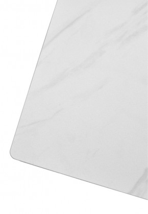 Стол VASTO 180 MARBLES KL-99 Белый мрамор матовый, итальянская керамика/ черный каркас, ®DISAUR в Белоярском - beloyarskiy.mebel24.online | фото 7
