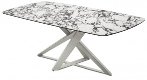 Стол VICENZA 220 BULGARI WHITE, керамика / белый, ®DISAUR в Белоярском - beloyarskiy.mebel24.online | фото 9