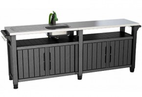 Столик для барбекю 415 Л (Unity Chef 415 L) графит в Белоярском - beloyarskiy.mebel24.online | фото 3