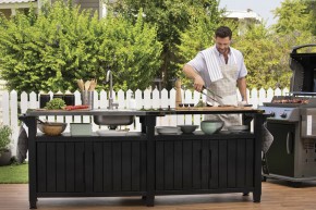 Столик для барбекю 415 Л (Unity Chef 415 L) графит в Белоярском - beloyarskiy.mebel24.online | фото 4