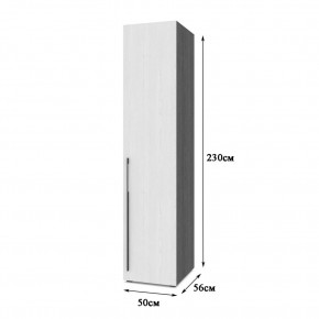 СТОУН С13 Шкаф-пенал (анкор темный/анкор светлый) в Белоярском - beloyarskiy.mebel24.online | фото 2