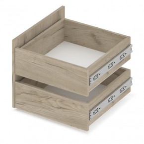 СТОУН С41 Шкаф 4-х створчатый с ящиками (камень темный/дуб ирландский) в Белоярском - beloyarskiy.mebel24.online | фото 5