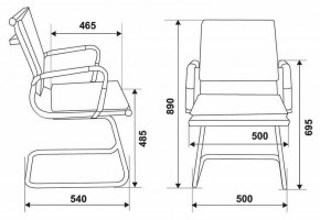 Стул Бюрократ CH-993-LOW-V/M01 в Белоярском - beloyarskiy.mebel24.online | фото 5