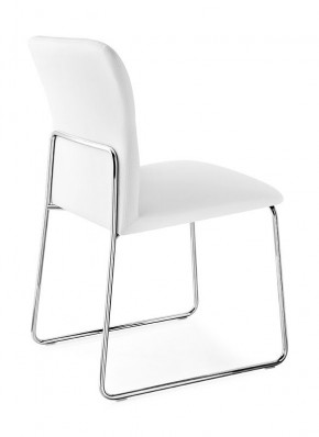 Стул FRIDA CB/1806-SK  MT.P77 CHROMED/  SKUBA S92 OPTIC WHITE в Белоярском - beloyarskiy.mebel24.online | фото 2