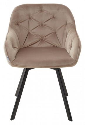 Стул GALE 360 град. поворот. BLUVEL-40 BEIGE, велюр/ черный каркас, М-City в Белоярском - beloyarskiy.mebel24.online | фото 6