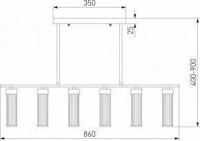 Светильник на штанге Eurosvet Oriens 60166 латунь в Белоярском - beloyarskiy.mebel24.online | фото 3