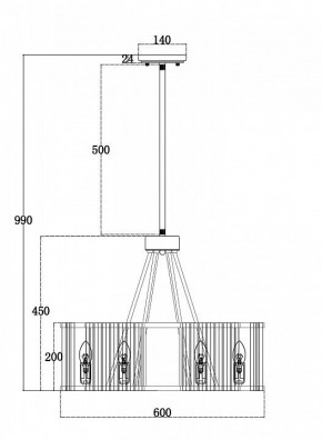 Светильник на штанге Maytoni Solar MOD087PL-06G в Белоярском - beloyarskiy.mebel24.online | фото 4