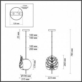 Светильник на штанге Odeon Light Jungle 4864/1 в Белоярском - beloyarskiy.mebel24.online | фото 3