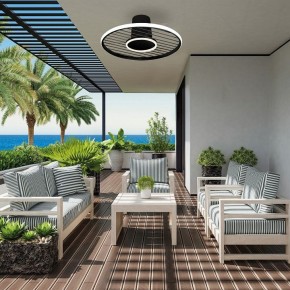 Светильник с вентилятором Mantra Soho 8721 в Белоярском - beloyarskiy.mebel24.online | фото 2