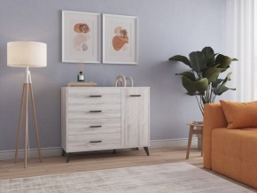 СВЕТЛАНА LOFT Комод-тумба (сосна белая loft) в Белоярском - beloyarskiy.mebel24.online | фото 3