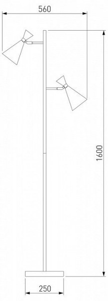 Торшер Bogate-s Glustin 01109/2 в Белоярском - beloyarskiy.mebel24.online | фото 3