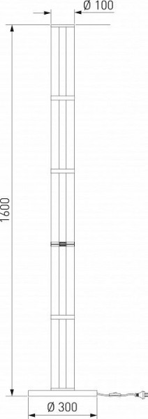 Торшер Eurosvet Stark 80537/1 латунь в Белоярском - beloyarskiy.mebel24.online | фото 5