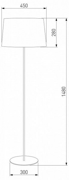 Торшер TK Lighting Maja 2919 Maja в Белоярском - beloyarskiy.mebel24.online | фото 2