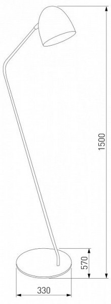 Торшер TK Lighting Soho 5037 Soho Black в Белоярском - beloyarskiy.mebel24.online | фото 2