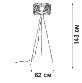 Торшер Vitaluce V3099 V3099-1/1P в Белоярском - beloyarskiy.mebel24.online | фото 4