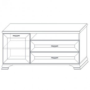 Тумба для аппаратуры 2 Сиена в Белоярском - beloyarskiy.mebel24.online | фото 4