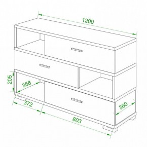 Тумба комбинированная Домино нельсон СБ-40/3 в Белоярском - beloyarskiy.mebel24.online | фото 2