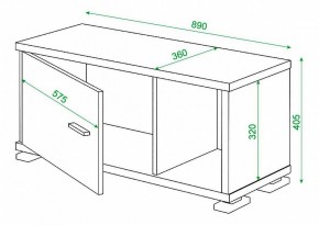 Тумба комбинированная Домино СБ-30/1 в Белоярском - beloyarskiy.mebel24.online | фото 3
