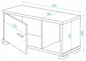 Тумба комбинированная Домино СБ-30/1 в Белоярском - beloyarskiy.mebel24.online | фото 3
