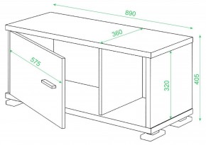Тумба комбинированная СБ-30/1 в Белоярском - beloyarskiy.mebel24.online | фото 2