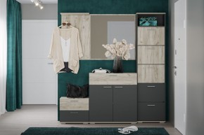 Тумба НМ 013.77 "Санти" (Антрацит/Крафт Серый) в Белоярском - beloyarskiy.mebel24.online | фото 3