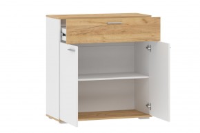 Тумба НМ 013.77 "Санти" (Белый/Крафт Золотой) в Белоярском - beloyarskiy.mebel24.online | фото 2