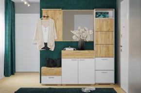Тумба НМ 013.77 "Санти" (Белый/Крафт Золотой) в Белоярском - beloyarskiy.mebel24.online | фото 3