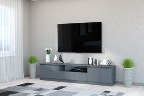 Тумба под ТВ "Хилтон" (Графит) в Белоярском - beloyarskiy.mebel24.online | фото