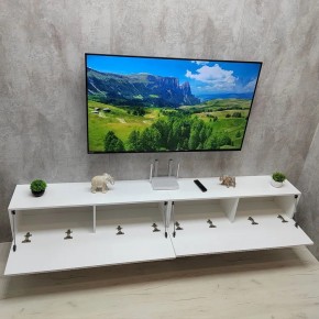 Тумба подвесная под ТВ LINES MTV4-MA 1150 Белый матовый (Белый-M 10.1.2) в Белоярском - beloyarskiy.mebel24.online | фото 11