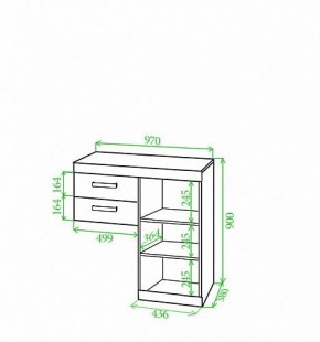 Тумба Toivo Кон100 в Белоярском - beloyarskiy.mebel24.online | фото 2