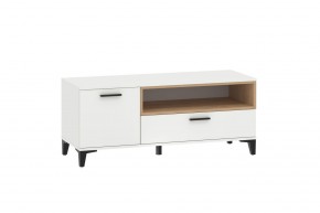 Тумба ТВА НМ 013.42 "Bergen" (Белый/Дуб бунратти) в Белоярском - beloyarskiy.mebel24.online | фото 2