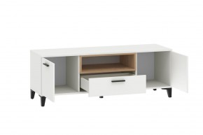 Тумба ТВА НМ 013.43 "Bergen" (Белый/Дуб бунратти) в Белоярском - beloyarskiy.mebel24.online | фото 2
