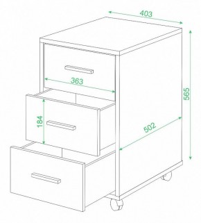 Тумбочка Живой дизайн ТС-1 в Белоярском - beloyarskiy.mebel24.online | фото 2