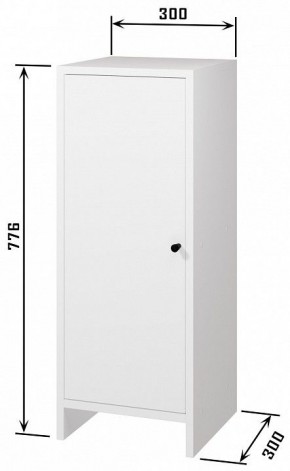 Тумбочка Квадро в Белоярском - beloyarskiy.mebel24.online | фото 3