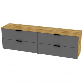 ТВ тумба TV17 (ДВ-Графит) в Белоярском - beloyarskiy.mebel24.online | фото